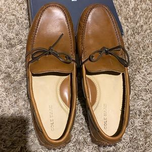 Cole Haan men’s leather drivers.